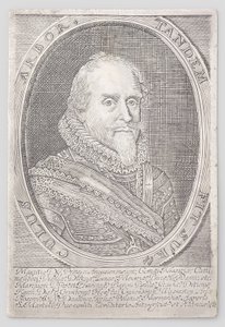 Porträtt av prins Maurice av Nassau av Anonymous