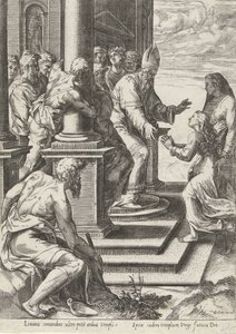 Presentation av Maria i templet av Anonymous