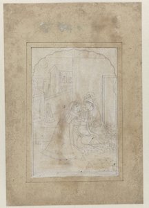 Radha en Krishna av Anonymous