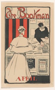 Annons för aprilnumret 1896 av The Bookman magazine av Anonymous
