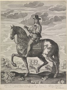 Ridsporträtt av Vilhelm II, Prins av Orange av Anonymous