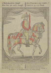 Ridsporträtt av William V, prins av Orange-Nassau av Anonymous