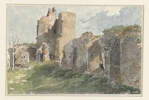 Ruinerna av Château de Chevreuse av Anonymous