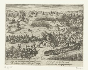 Slaget vid Heiligerlee, 1568 av Anonymous