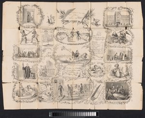 Tecknad i Leiden studentalmanacka, 1865 av Anonymous