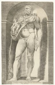 Staty av kejsar Commodus som Herkules, Staty av Hercules och Telephos av Anonymous