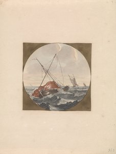 Strykning av seglet Ships at Sea (serie B) (serietitel) av Anonymous
