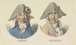 Nöjd och missnöjd, 1795 Innehåll / Me