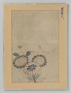 textilfragment av Anonymous