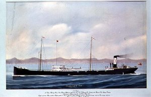 Tankern SS Lucifer (engelska) av Anonymous