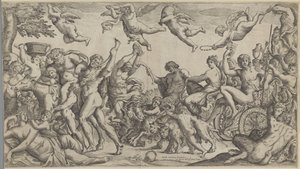 Triumf för Bacchus och Ariadne av Anonymous