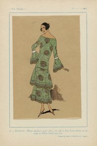 Mycket parisisk, 1923, nr 11: 3. - EMERALD. - Vackert enkelt... av Anonymous