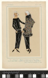 Mycket parisisk, 1923, nr 9: 8. - ENKELHET. - Elegant och diskret... av Anonymous