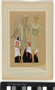 Very Parisian, 1928, nr 8: Creations LUCIEN LELONG / 6. - TE-RUM... av Anonymous