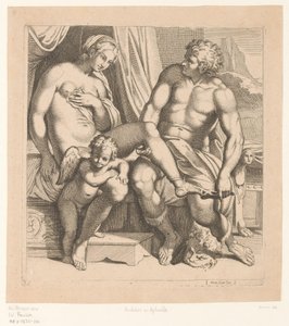 Venus i Anchises Barn i Palazzo Farnese i Rom (serietitel) av Anonymous