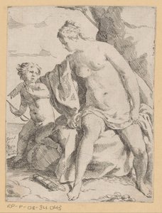 Venus i Amor av Anonymous