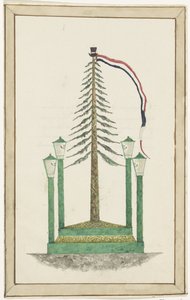 Frihetsträd planterats i Middelburg, 1795 av Anonymous