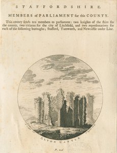 Alton Castle: gravyr och [?slutet av 1700-talet] (tryck) av Anonymous Anonymous