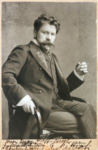 Arthur Nikisch - Portræt af dirigenten Arthur Nikisch (1855-1922) - Anonym. Fotograferet av Anonymous Anonymous