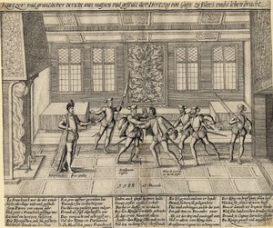 ""Mordet på hertigen av Guise (Henry I av Lorraine, känd som Balafre) av Anonymous Anonymous