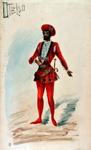 Kostym för Otello i operan av Giuseppe Verdi av Anonymous Anonymous