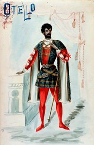 Kostym för Otello i opera av Giuseppe Verdi av Anonymous Anonymous