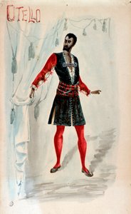 Kostym för Otello i opera av Giuseppe Verdi av Anonymous Anonymous