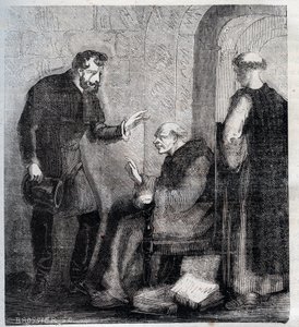 Diogo Inacio de Pina Manique (1733 -1805) portugisisk magistrat Han attackerar det portugisiska frimonrytets gravyr från 1879 i "" History of Secretes, Politics and Religious Societes"" av Pierre Zaccone (1817-1895) av Anonymous Anonymous