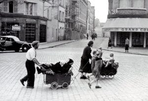Frankrike juni 1940: Befolkningens utvandring vid Porte d