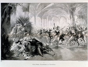 Illustration för Tannhauser av Wagner av Anonymous Anonymous