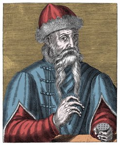 Johann Gutenberg, tysk boktryckare och guldsmed av Anonymous Anonymous
