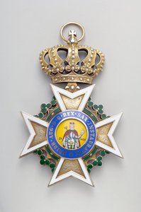 Kungariket Sachsen - Sankt Henriks militärorden: insignier av det stora korset - 1736-1918 av Anonymous Anonymous