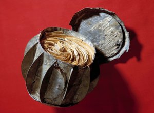 Les Boules de Moulins: zinksfärer som användes vid belägringen i Paris 1870 för att skicka post som parisarna inte längre kunde ta emot. De kastades i Seine och återställdes av invånarna av Anonymous Anonymous