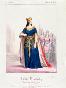 Macbeth queen karaktär i Macbeth opera av Giuseppe Verdi av Anonymous Anonymous