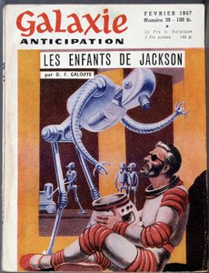 Man and robot - i "" Galaxy", februari 1957 av Anonymous Anonymous