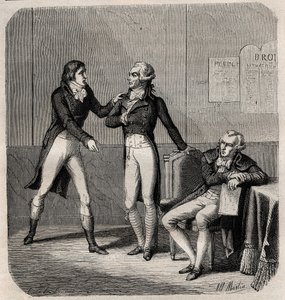 Maximilien Robespierre - Louis de Saint-Just (Saint-Just av Anonymous Anonymous