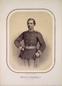 Milano I (1854-1901), kung av Serbien - Anonym - ca. 1869 - Litografi - 47x34 - Privat samling av Anonymous Anonymous
