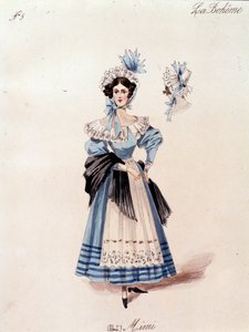 Mimi, karaktär från operan La boheme av Puccini av Anonymous Anonymous
