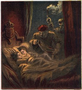 Mord på barnen till Edward IV av England (1442-1483) 1483: Edward V (1470-1483), kung av England och Richard hertig av York (eller Richard av Shrewsbury av Anonymous Anonymous