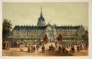 Paris 1874: Hotel des Invalides, privat samling av Anonymous Anonymous