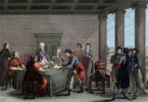 Freden i Tolentino mellan Napoleon I och påven Pius VI, 18 februari av Anonymous Anonymous