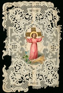 Fromma bild: Jesusbarn (kromolitografi) av Anonymous Anonymous
