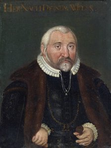 ""porträtt av Fredrik III av Pfalz Said Frederic III Den fromme kurfursten Pfalz av Rhen (1515-1576)"" Anonym målning 1500-talets privatsamling av Anonymous Anonymous