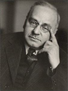 Porträtt av Alfred Adler (1870-1937), Anonym. Fotografera av Anonymous Anonymous