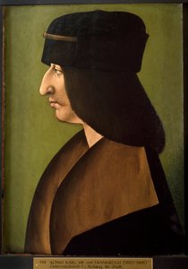 Porträtt av Karl VIII av Frankrike (målning) av Anonymous Anonymous