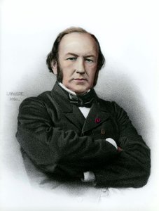 Porträtt av Claude Bernard (1813 - 1878), fransk fysiolog. av Anonymous Anonymous
