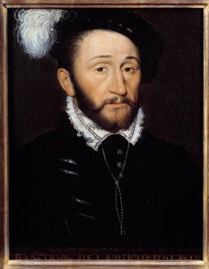 Porträtt av Francois III de la Rochefoucauld, guvernör i Champagne (d. 1572) Anonym målning. 1500-talet. Sön 0,33x0,23 m av Anonymous Anonymous