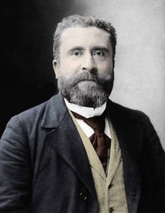 Porträtt av Jean Jaures (1859-1914), fransk socialistdeputerad. av Anonymous Anonymous