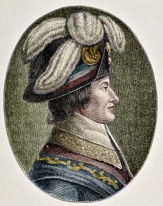 Porträtt av Lazarus Nicolas Marguerite Carnot (1753-1823), fransk politiker. av Anonymous Anonymous