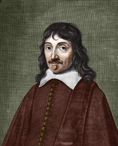 Porträtt av Rene Descartes. 1596-1650 av Anonymous Anonymous